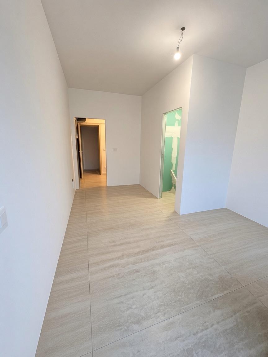 Open salon interior during renovation